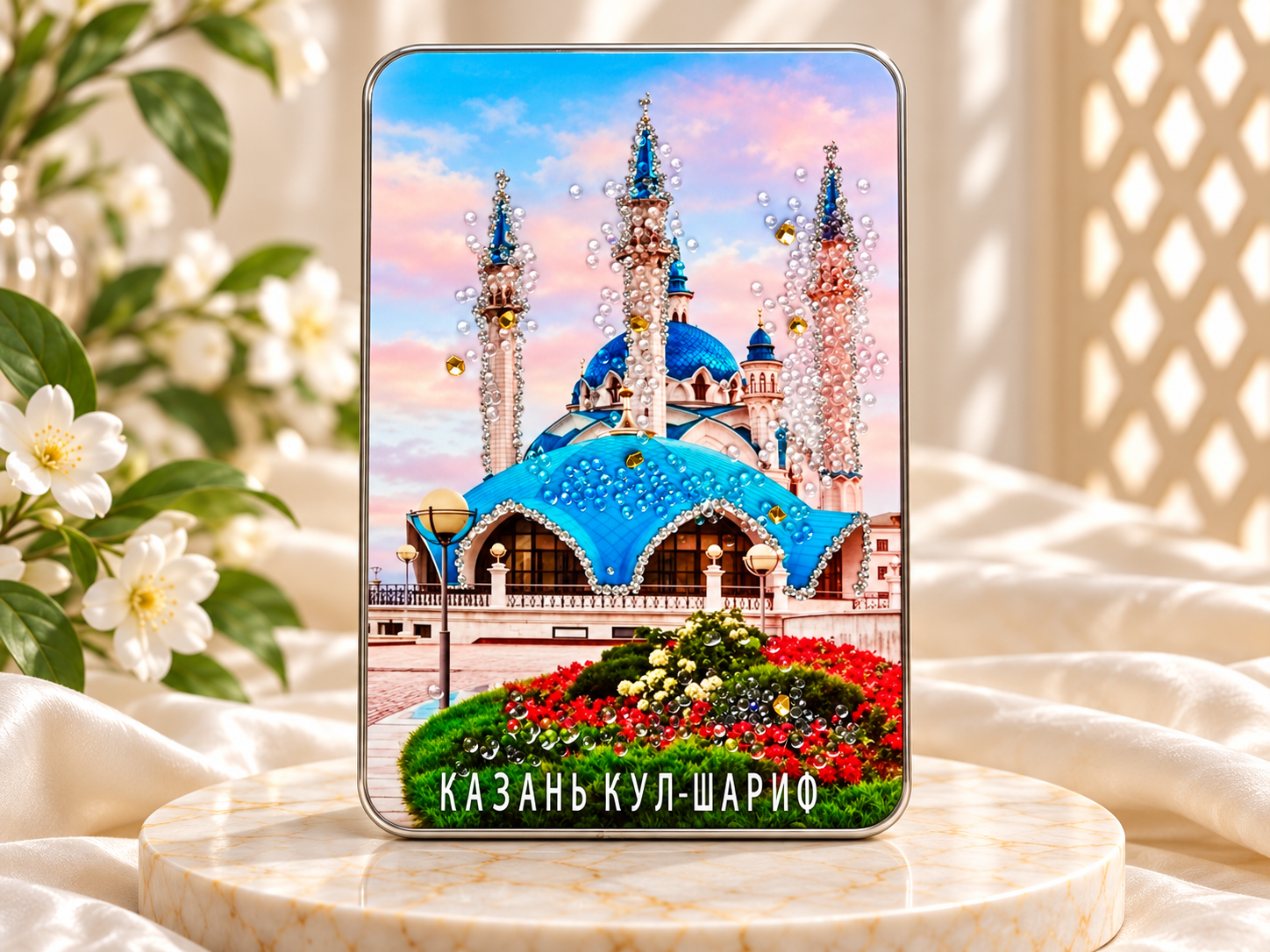 Картина «Кул-Шариф — цветочная клумба»